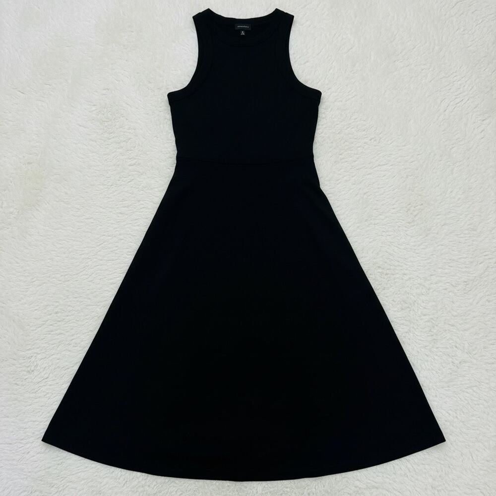 Who What Wear Women's Black Midi Tank Dress - Size XS
 b81